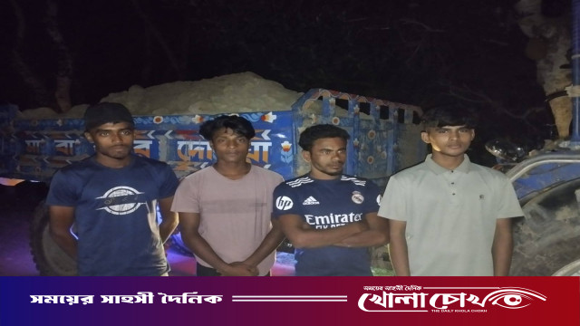 অবৈধ মাটি ও বালি উত্তোলনের বিরুদ্ধে ভ্রাম্যমাণ আদালতের অভিযান, ৫০ হাজার টাকা জরিমানা