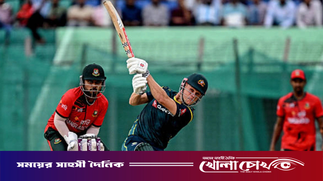 ব্যাটিং ব্যর্থতায় হার দিয়ে টি-টোয়েন্টি সিরিজ শুরু বাংলাদেশের