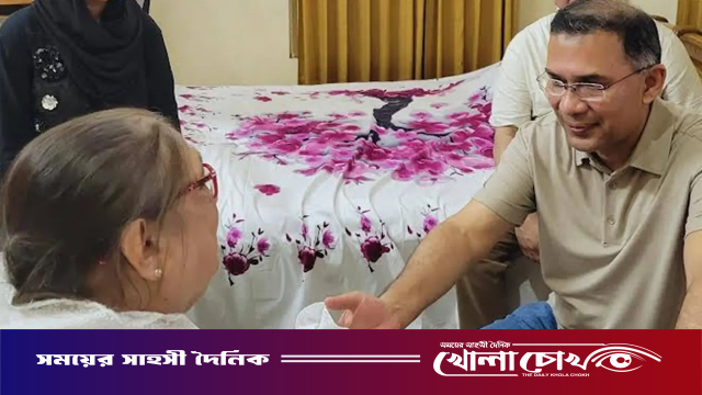 সাবেক এমপি খালেদা রাব্বানীর বাসায় প্রধানমন্ত্রী তারেক রহমান