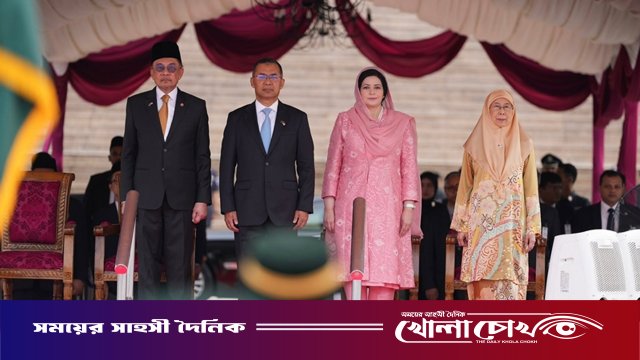 মালয়েশিয়ার প্রধানমন্ত্রীর সঙ্গে বৈঠকে তারেক রহমান