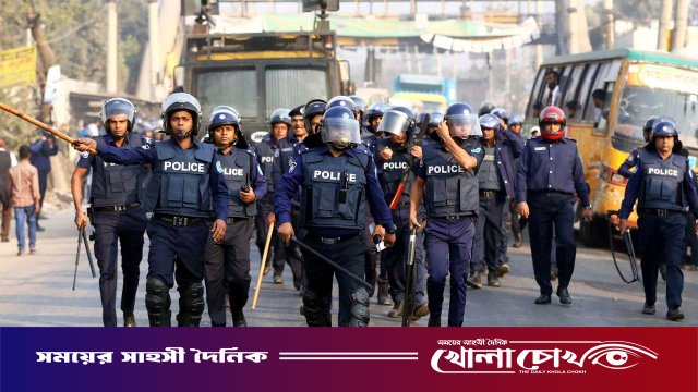 আ.লীগের প্রতিষ্ঠাবার্ষিকীতে ঢাকার নিরাপত্তায় ১৮ হাজার পুলিশ