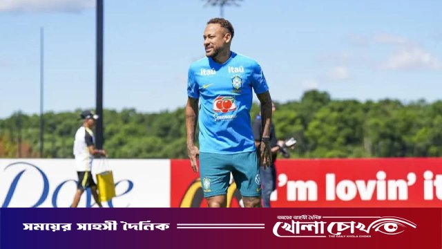 পূর্ণ অনুশীলনে নেইমার, বিশ্বকাপে অভিষেকের অপেক্ষা