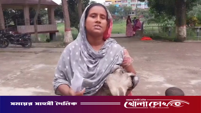 মুন্সীগঞ্জে রাজহাঁসের পা ভাঙার বিচার চাইতে গিয়ে হামলার শিকার, হাস নিয়ে থানায় হাজির নারী