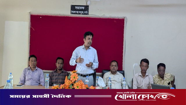 জাতীয় ভিটামিন ‘এ’ প্লাস ক্যাম্পেইন উপলক্ষে থানচিতে অবহিতকরণ সভা অনুষ্ঠিত