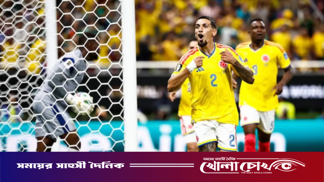 মুনিয়োসের গোলে কঙ্গো বাধা পেরিয়ে নকআউটে কলম্বিয়া