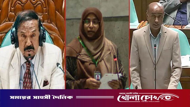 আইনমন্ত্রীকে স্পিকার/তিনি জুলাই শহীদের মা, এটি খেয়াল রেখে বক্তব্য রাখবেন
