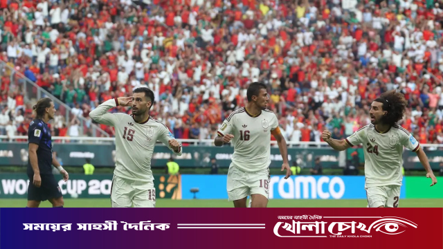 স্পেনের কাছে হেরে বিদায় উরুগুয়ের
