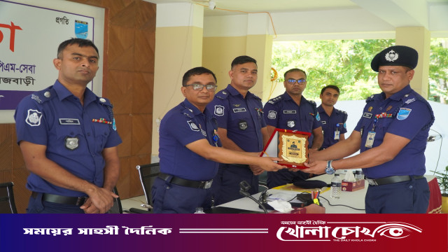 রাজবাড়ী জেলার শ্রেষ্ঠ অফিসার ইনচার্জ নির্বাচিত হলেন ওসি শেখ মঈনুল ইসলাম