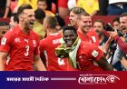 টাইব্রেকারে জিতল সুইজারল্যান্ড, ৭২ বছর পর কোয়ার্টার ফাইনালে