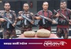 দৌলতপুর সীমান্তে বিজিবির পৃথক অভিযানে প্রায় ২১ লাখ টাকার ভারতীয় মাদক ও চোরাচালানি পণ্য উদ্ধার