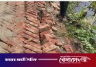 চরভদ্রাসনে নিম্নমানের সড়ক নির্মাণ: এক মাসেই ধসে পড়ে চরম দুর্ভোগে এলাকাবাসী