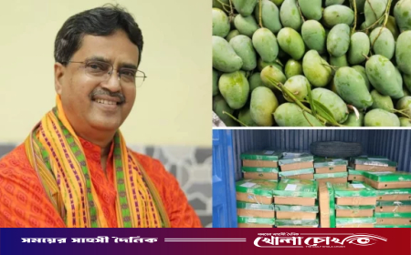 ত্রিপুরার মুখ্যমন্ত্রীর জন্য ৬০০ কেজি আম পাঠাল পররাষ্ট্র মন্ত্রণালয়