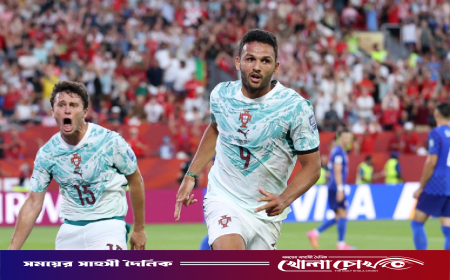 রোনালদো-রামোসের গোলে ক্রোয়েশিয়াকে বিদায় করল পর্তুগাল