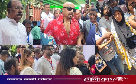 বেলা বাড়ার সঙ্গে এফডিসিতে আসছেন তারকারা, ভোট দিচ্ছেন প্রবীণ-নবীন শিল্পীরা