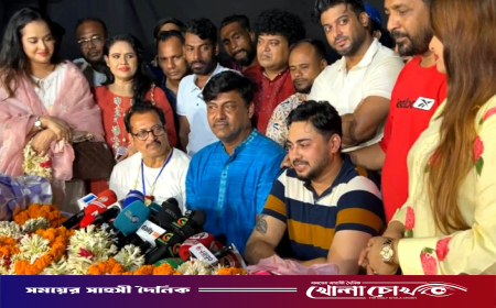 চলচ্চিত্র শিল্পী সমিতির নবনির্বাচিত সভাপতি শিবা সানু, সাধারণ সম্পাদক জয় চৌধুরী