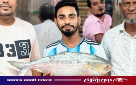 এক ইলিশের দাম ২৩ হাজার টাকা