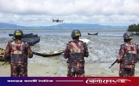 মিয়ানমার সীমান্তে অনুপ্রবেশ ঠেকাতে সর্বোচ্চ সতর্কতা