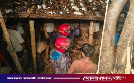 কক্সবাজারে পাহাড় ধসে আট রোহিঙ্গাসহ ৯ জনের মৃত্যু