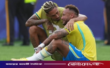 চার বিশ্বকাপ খেলেও শিরোপা ছোঁয়া হলো না নেইমারের