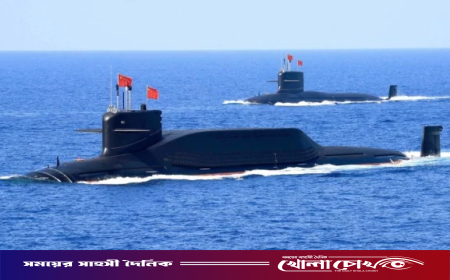 সাবমেরিন থেকে ক্ষেপণাস্ত্রের সফল পরীক্ষা চালালো চীন