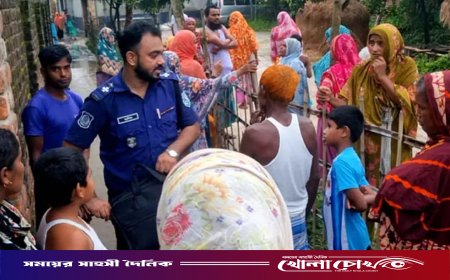 দিনাজপুরে স্ত্রীকে শাবল দিয়ে পিটিয়ে হত্যা: ‘চোখের সামনে মাকে মেরেছে, বাবার ফাঁসি চাই’