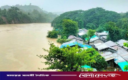 বান্দরবানে বন্যা পরিস্থিতির অবনতি