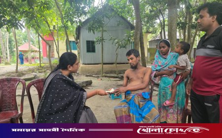 লিভার সিরোসিসে আক্রান্ত সিরাজুলের পাশে ইউএনও রেজওয়ানা আফরিন