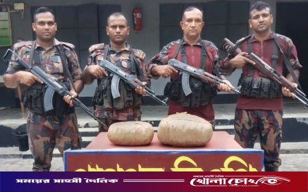 দৌলতপুর সীমান্তে বিজিবির পৃথক অভিযানে প্রায় ২১ লাখ টাকার ভারতীয় মাদক ও চোরাচালানি পণ্য উদ্ধার