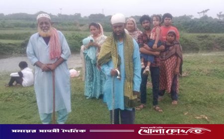 তেঁতুলিয়া সীমান্তে ১৩ জনকে পুশইনের চেষ্টা রুখে দিল বিজিবি