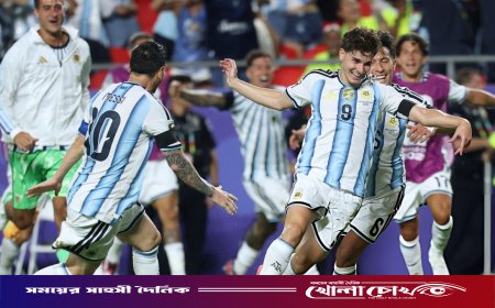 ১০ জনের সুইজারল্যান্ডকে হারিয়ে সেমিতে আর্জেন্টিনা