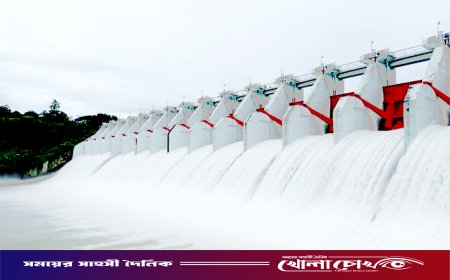 কাপ্তাইয়ে পানির উচ্চতা ছাড়িয়েছে ১০০ ফুট, বিদ্যুৎ উৎপাদন ২০০ মেগাওয়াটের বেশি