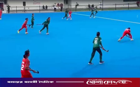 পাকিস্তানকে ৮-০ গোলে হারাল বাংলাদেশের মেয়েরা