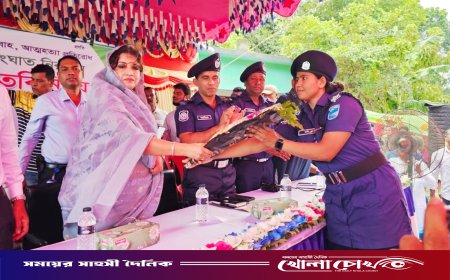 নগরকান্দায় দিনভর শামা ওবায়েদ; ক্ষতিগ্রস্তদের পাশে, আইন-শৃঙ্খলা সভায় সামাজিক সম্প্রীতির বার্তা
