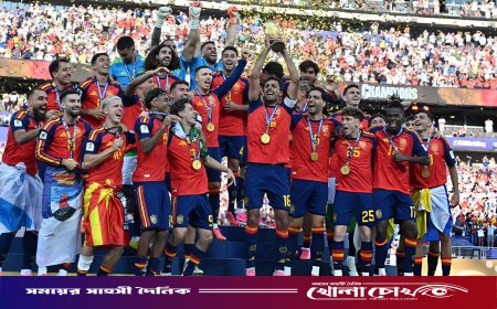 বিশ্বকাপ জয়ের রাতেই বিশ্বরেকর্ড, টানা ৩৮ ম্যাচ অপরাজিত স্পেন