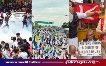 দিল্লিতে ত্রিমুখী আন্দোলন, চাপে মোদি সরকার