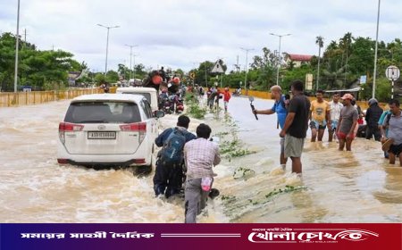 আসামে ভয়াবহ বন্যায় এক দিনে ২১ জনের মৃত্যু