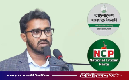জামায়াত আদর্শচ্যুত, এনসিপিও একই পথে হাঁটছে: রাশেদ খাঁন