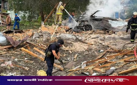 কিয়েভে ড্রোন প্রদর্শনীতে রাশিয়ার ক্ষেপণাস্ত্র হামলা, নিহত ১০