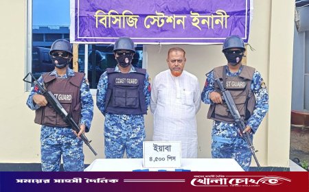৪৫০০ পিস ইয়াবাসহ বদির ফুপাতো বোনের জামাই আটক