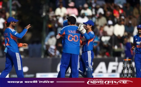 জিম্বাবুয়েকে হারানোর পথে বিশ্বরেকর্ড ছুঁল ভারত