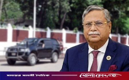 বঙ্গভবন ছাড়লেন বিদায়ী রাষ্ট্রপতি সাহাবুদ্দিন