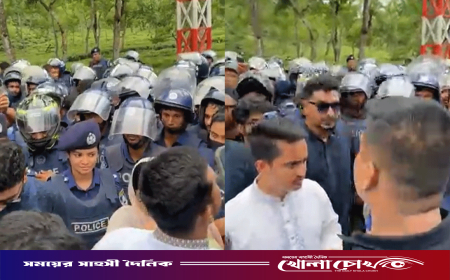 হবিগঞ্জ জেলা ছাত্রদলের সভাপতিসহ ১১ জনের নামে মামলা এনসিপির