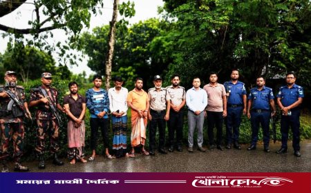 দৌলতপুরে মাদকের বিরুদ্ধে সাঁড়াশি অভিযান, গাঁজা-ইয়াবাসহ ৪ জন আটক, ভ্রাম্যমাণ আদালতে কারাদণ্ড