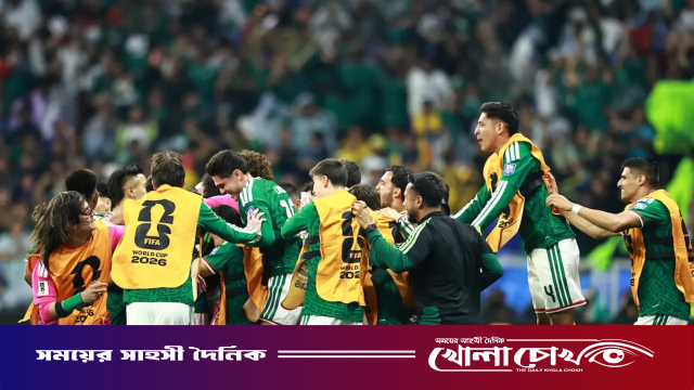 ৪০ বছর পর নকআউটে মেক্সিকোর জয়