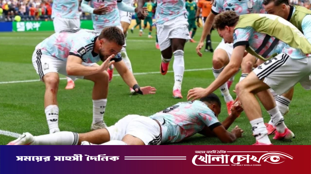 ৩ মিনিটে দুই গোলের সমতা, অতিরিক্ত সময়ের পেনাল্টিতে ফেরার গল্প লিখল বেলজিয়াম
