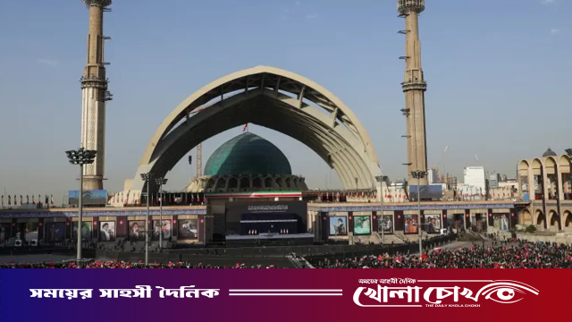 খামেনির শেষ বিদায়ে তেহরানে কোটি মানুষের ঢল