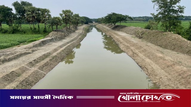 প্রাণ ফিরছে ফরিদপুরের ভুবনেশ্বর নদে: মরা খাল থেকে আবার নদী হওয়ার স্বপ্ন