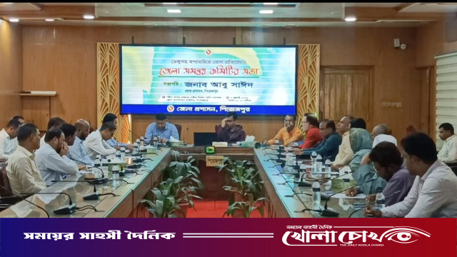পিরোজপুরে ডেঙ্গু ও মশাবাহিত রোগ প্রতিরোধে জেলা সমন্বয় কমিটির সভা অনুষ্ঠিত