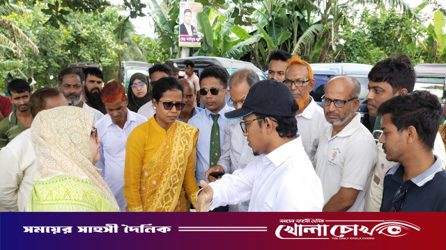 পিরোজপুরে মধুমতি নদী ভাঙ্গন ও বিভিন্ন শিক্ষা প্রতিষ্ঠান পরিদর্শন করলেন এমপি সুলতানা জেসমিন জুঁই