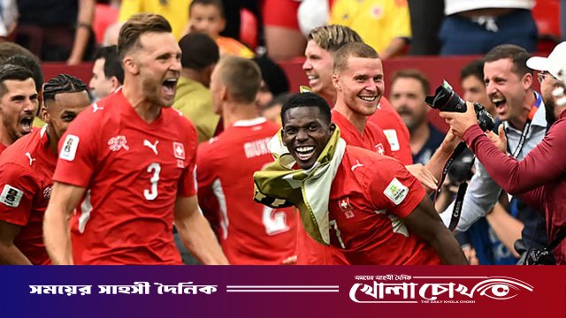 টাইব্রেকারে জিতল সুইজারল্যান্ড, ৭২ বছর পর কোয়ার্টার ফাইনালে